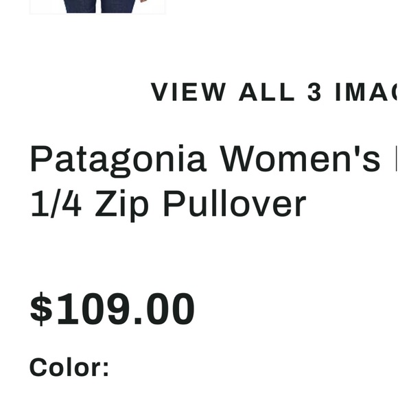 Beautiful used Patagonia fleece pullover! - Picture 6 of 6